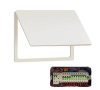 Électrical Panel Cover - Boîtier de rangement électrique | Switch Distribution Box Hanging Painting Covers | Easy No-Drilling Protector | Plumbing Access Panel for Living-Room Utility Bathroom Home