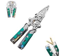 Electrical Pliers,Folding Stylus Screwdriver Wire Stripper, Wire Strippers With Voltage Detector,Multifunctional Wire Stripping Pliers For Cutting And Pulling Wires Cable (1pcs)