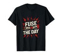 Electrical Pride Fuse the Day Pochoir T-Shirt