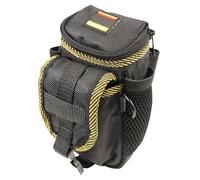 Electrical Tool Pouch - Compact Utility Bag, Heavy Duty Oxford Material, Multiple Compartments and Secure Phone Pocket | Parfait pour Electricians, Construction, Carpentry, Workshop Use, Job Site