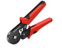 Electrical Tube Insulated Terminal VE Tubular Crimp Terminals Wire Cable Connector Ferrules Terminal Connectors Kit(HSC8 10-4A 1200PCS)