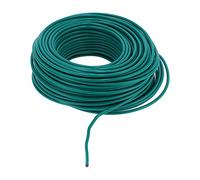 Electrical Wire 7 Copper PVC Insulated Cable Extension Cord 100 Meter BVV 1x10 AC300V Green High Conductivity Flexible Durable for Household Appliances Power Lighting