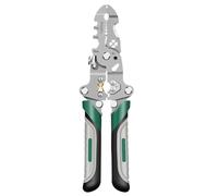 Electrical Wire Crimping Pliers, Portable Wire Stripping Pliers, Versatile Electrical Crimping Tool, Compact Cable Stripper Tool, Foldable Wire Stripping Pliers, Industrial Wire Cutting Tool