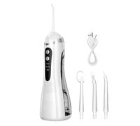 electricFlosser | Cordless Tooth Cleaner Machine | Portable electricFlosser |continuous Water Flossing For Outdoor Use And Travel. Its High-efficiency Battery Supports Multi-day Usage Per Charge, So