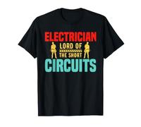 Electrician Lord of The Short Circuits Electrical Engineers T-Shirt