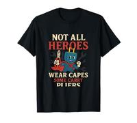 Electrician Pride Not All Heroes Carry Pince Gear T-Shirt