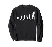 Électricien avec des Outils sur l'échelle du Concierge Sweatshirt