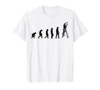 Électricien avec des Outils sur l'échelle du Concierge T-Shirt Graphique avec Valeur