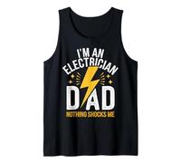 Électricien Je suis électricien Papa Rien ne me choque Débardeur