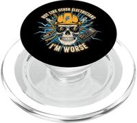 Électricien Vintage Autre électricien n'est Pas comme Je suis Pire PopSockets PopGrip pour MagSafe