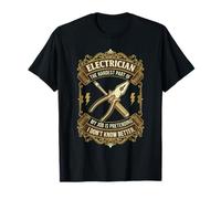 Électricien Vintage Pretending I Don't Know Better T-Shirt