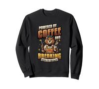 Électricienne Femme commerçante café électrique Sweatshirt