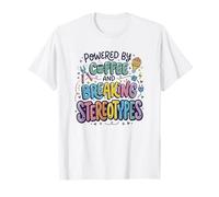 Électricienne Femme commerçante café électrique T-Shirt