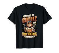 Électricienne Femme commerçante café électrique T-Shirt