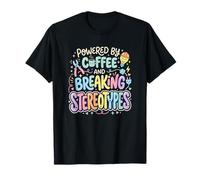 Électricienne Femme commerçante café électrique T-Shirt