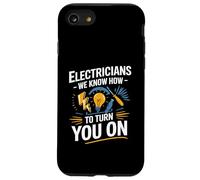 Électriciens, Nous savons Comment Vous activer l'humour électrique Coque pour iPhone SE (2020) / 7/8
