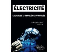 Electricité. Exercices et problèmes corrigés MPSI-PCSI-PTSI - Licence