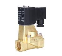 Électricité industrielle Électrovanne 24 V 220, électrovanne de vidange, vanne commutation d'eau 2W030-06(2W030-06 AC220V)