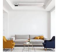 ElectricSun 900W et 1800W blac radiateurs électriques infrarouge avec thermostat 120x15cm, avec contrôle WiFi Smart Life App