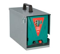 AKO Savanne 2000 Électrificateur de clôture 12 V pour clôtures jusqu'à 2 km et Forte végétation, Faible consommation d'énergie, avec contrôle de la Tension de clôture LED, idéal pour Les bovins, Les