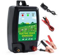 Électrificateur de clôture, Clôture électrique pour bétail, Animaux, portée de 3-5 km, 1,5 J