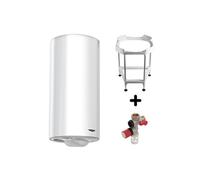 Electrique 200L Blindé, INITIO 560mm, Mural, Thermoplongé + kit installation