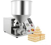 électrique à beignets avec injecteur de crème et distributeur de confiture en acier inoxydable de 12 litres boulangerie