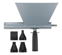Électrique à Coulis de Ciment avec Buses pour Joints de Carrelage | Métal Robuste, Embouts Interchangeables, Application Régulière, Poignée avec Tige Mélangeuse, Travaux de Maçonnerie