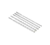 Électrique à impact croisé étendu SDS Plus de 450 mm | Perceuse à percussion à travers le foret à quatre lames en alliage dur for béton armé(22mm)