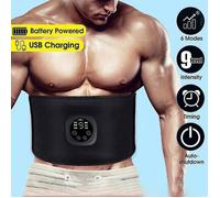 Électrique Abdomen Ceinture Amincissante Corps Abdominal Ceinture Stimulateur Musculaire Fitness Graisse Brûler