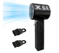 Électrique Air Duster Puissant 1400g Force De Soufflage Moteur Sans Balais Stepless Vitesse du Vent Réglable Turbo Ventilateur Builtin 8000mAh Batterie Reable Serrure de Sécurité (Bouchon UE)
