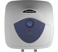 Ariston Blu Evo RS Chauffe-eau électrique Sur-Evier 30 litres, Profil de Charge S, Puissance 2000 W. Compact, facile à utiliser. Conçu et fabriqué pour être installé en France.