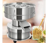 éLectrique Automatique Tamis Shaker Tamis vibrant pour farine 50 W, tamiseur en acier inoxydable avec tamis, machine à poudre automatique, diamètre de tamis 300 mm, maille 10 cm-160