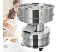 éLectrique Automatique Tamis Shaker Tamis vibrant pour poudres, diamètre 11,8 pouces, tamis de laboratoire en acier inoxydable 304, 1 350 n/min, avec 2 tamis, mailles de 10 cm.