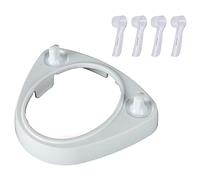 Électrique Brosse à dents Titulaire Base Supporter Électrique Brosse à dents Diriger Soutien Support pour Braun Oral B Brosse à dents Chargeur avec 4 Pack Brosse à dents Têtes Couverture