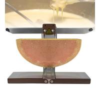 Électrique Commerciale Pour Demi-Roue De Fromage,Acier Inox,Angle Réglable,Machine À Raclette Traditionnelle,Multifonction, Traditionnelle Cheese Fondeur