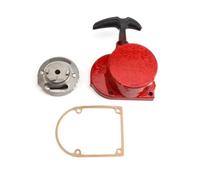 Électrique Démarreur À Tirette En Alliage Pour Moteur 49cc, 66cc, 70cc, 80cc, Vélo Motorisé, Poignée De Démarrage Rappel Moteur Start Démarreur(Rouge)