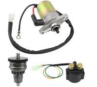 Électrique Démarreur Démarreur Pour Relais Pour Bendix Pour GY6 47cc 49cc 50cc 60cc 80cc 100cc 4 Temps 139QMB 139QMA 147QMD ATV Scooter Cyclomoteur