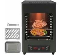 Électrique Infrarouge Steak Bouilloire, 1700W intérieur sans fumée Steak Four, Cuisine Comptoir Steak Cuisinière pour BBQ, Grille-pain, Pizza
