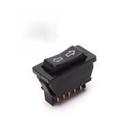 Electrique Interrupteur Leve-Vitre Interrupteur de vitre électrique universel pour voiture, 12 V, 20 A, 5 broches, noir Bouton Lève Vitre(1piece b)