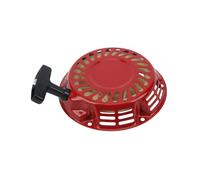 Électrique Kit De Démarrage À Rappel Pour Moto, Pour Moteur GX160, GX168, GX200 5,5/6, CV Moteur Start Démarreur(Rouge)