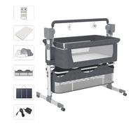 Électrique lit bebe parapluie Magic ZC Berceau cododo, Support pliant en alliage d'aluminium, Charge maximale 80 kg, Cododo