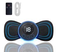 Électrique Masseur d'épaule Cervical, 8 Modes et 19 Forces Mini Masseur Cervical avec Affichage Numérique et Télécommande, pour Nuque, Corps et Nuque