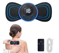 Électrique Masseur d'épaule Cervical, 8 Modes et 19 Forces Mini Masseur Cervical avec Affichage Numérique et Télécommande, pour Soulager les Douleurs du Dos