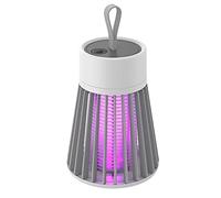 Électrique Moustique Tuer Lampe, Physique UV Lumière Pièges À Mouches, Portable USB LED Lumière Piège Fly Bug Insecte Zapper Tueur Maison Antiparasitaires Répulsif pour Intérieur Extérieur (Bleu)