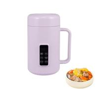 électrique portable - 500 W Petit cuiseur de voyage multifonctionnel, cuiseur/nouilles, compatible avec la cuisson du riz, du porridge, de la soupe et des œufs, poêle électrique compacte