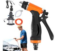 Électrique portable : électrique 100 W pour nettoyage de voitures, machines à laver haute pression | pour automobile, camping-car, terrasse, sol, clôture, patio, taille de l'emballage : env