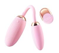 Electrique Portable Masseur Portable Portable Air Pulse Technologie Relaxation de Modes de Fréquence Confortables Tête en Silicone Souple Etanche Charge USB J2