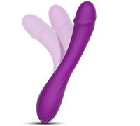 Electrique Portable Masseur Portable Portable Air Pulse Technologie Relaxation de Modes de Fréquence Confortables Tête en Silicone Souple Etanche Charge USB Y2