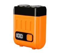 Électrique Pour Homme - Double Tête Rechargeable, Tondeuse à barbe Portable | Mini Pour Père Papa, Petit ami, Mari, Amis De La Famille, Idéal Pour Ensemble De Voyage Soins C